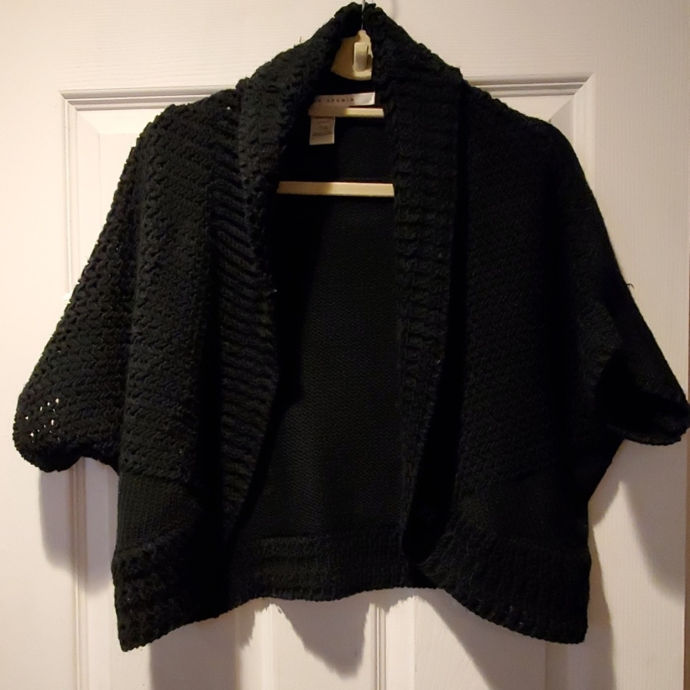 Max Studio Black Cardigan